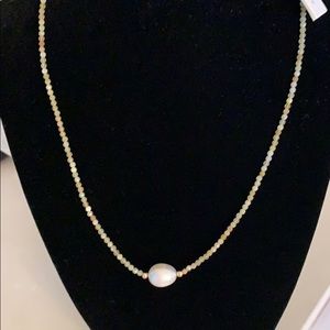 NWT-14kg- 16inch Beaded Fresh Water Pearl Necklace